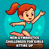 New Gymnastics Challenges For Girls Attire Up - Dance Party game